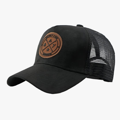 Outdoor Casual Mesh Baseball Cap Hard Top