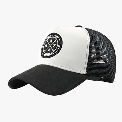 Outdoor Casual Mesh Baseball Cap Hard Top