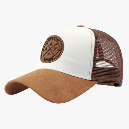 Outdoor Casual Mesh Baseball Cap Hard Top