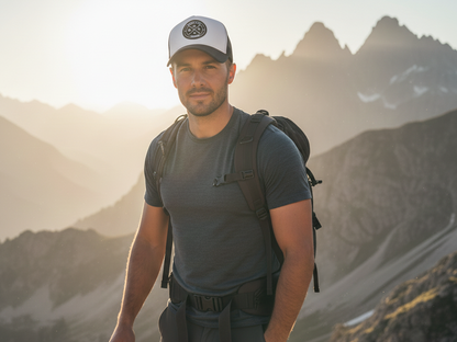 Outdoor Casual Mesh Baseball Cap Hard Top